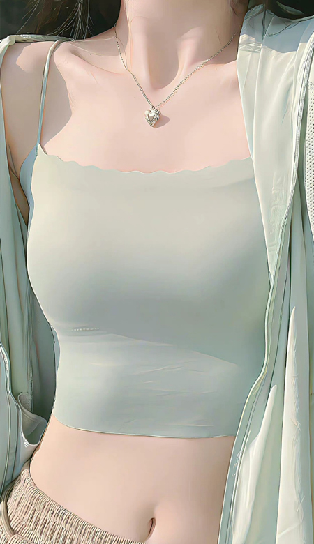 夏季好身材美女壁纸高清好看 你站的方向风吹过来都是暖的