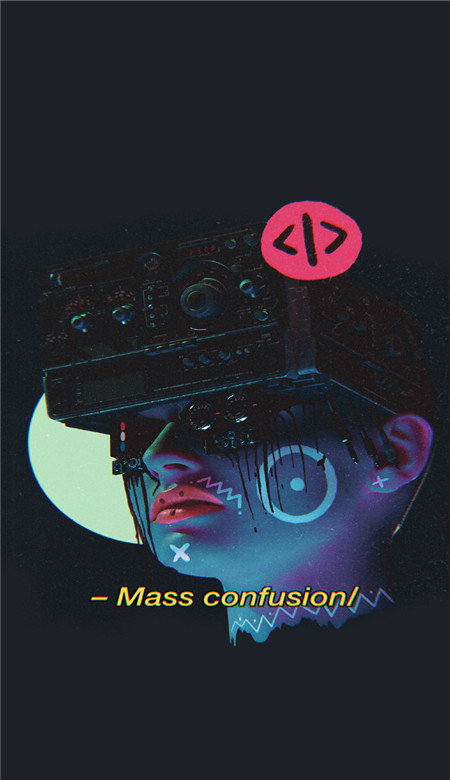 赛博朋克2077炫酷壁纸美女 磁场不合的人讲多少话都在翻山越岭