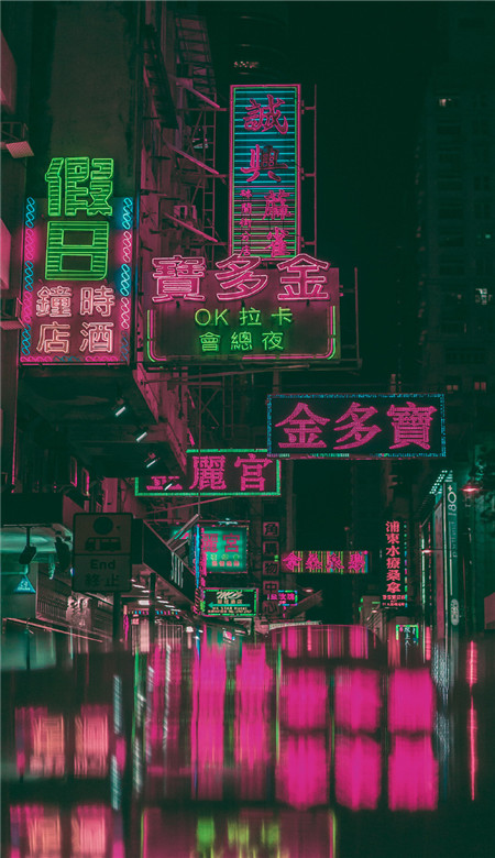 赛博朋克2077炫酷壁纸美女 磁场不合的人讲多少话都在翻山越岭